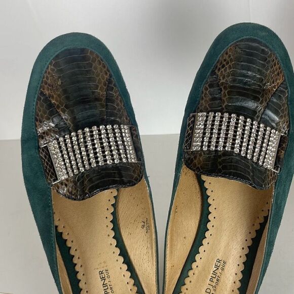 Donald J Pliner Slip On Loafers Mules - Picture 9 of 10